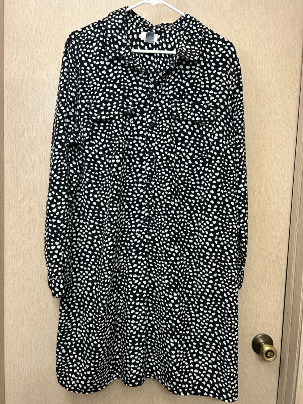 Old Navy Heart Print Dress - Size XL